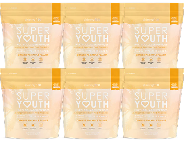 Super Youth Orange Pineapple 6 Bags